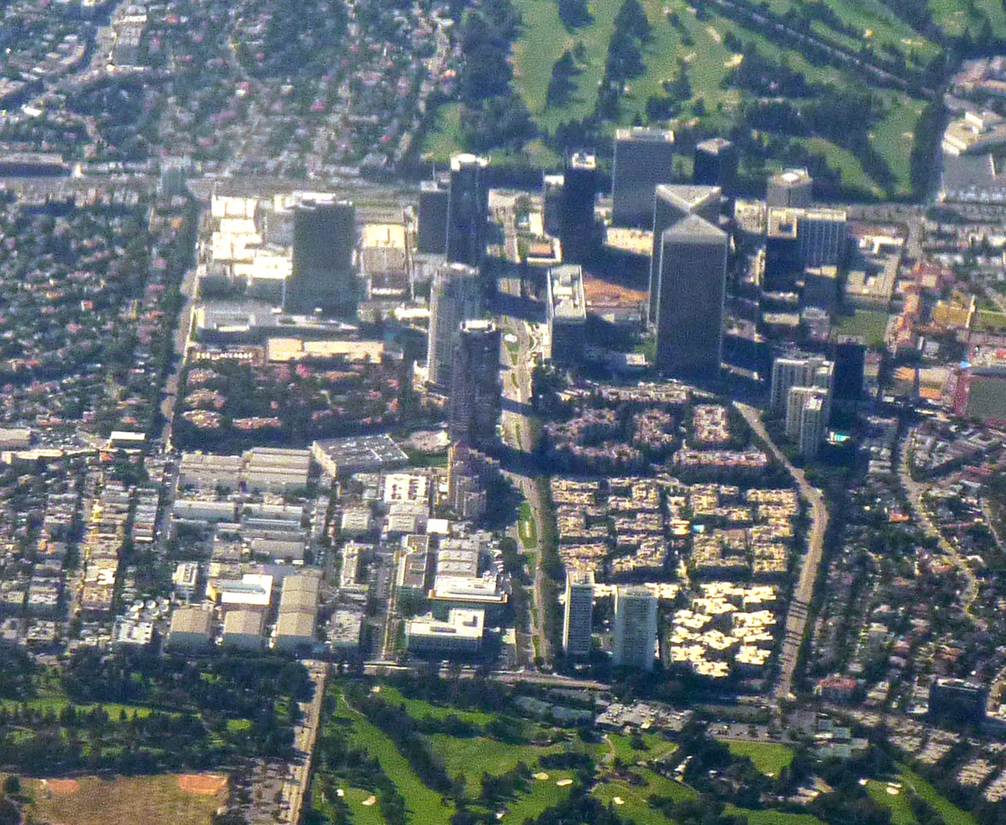 Century City, Los Angeles skyline